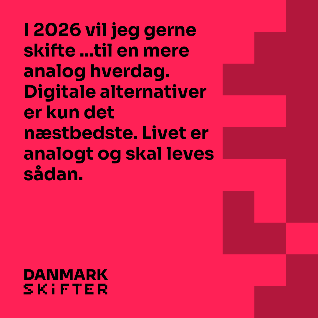Danmark skifter tekst